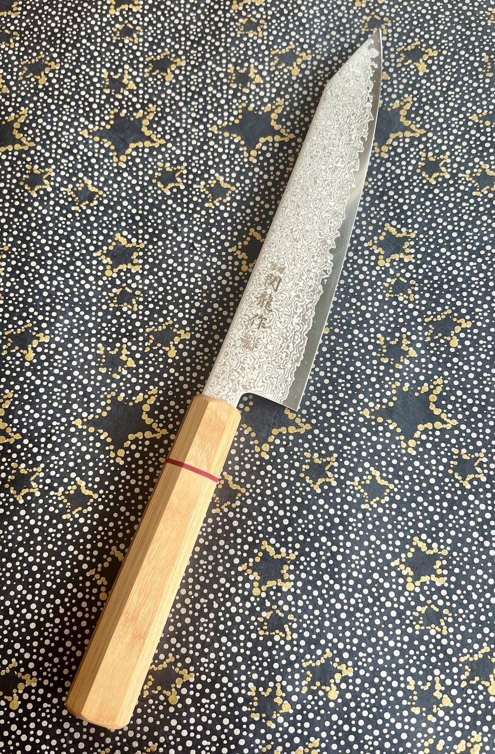Sekiryu Kiritsuke 210mm Damascus VG10