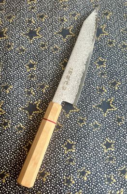 Sekiryu Kiritsuke 210mm Damascus VG10