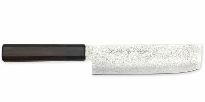 Nakiri Nickel Warikomi 45 Layer Damascus 17cm AUS10 Core