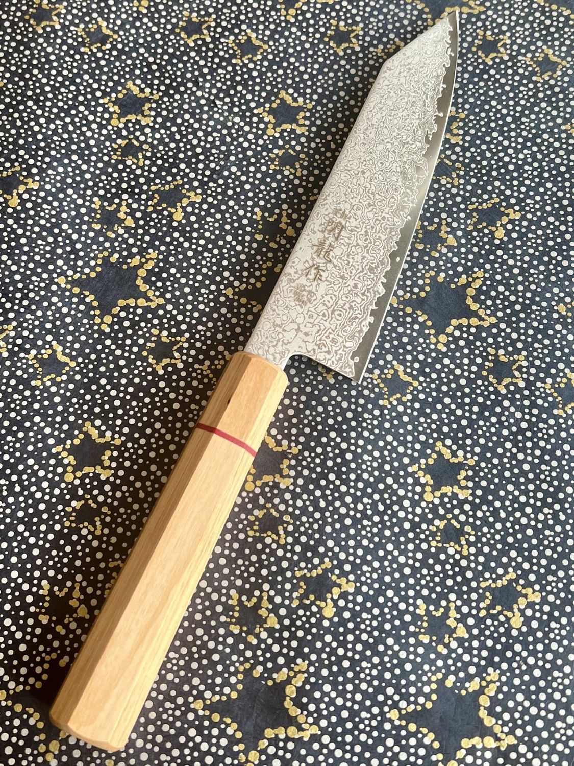 Sekiryu Kiritsuke 180mm Damascus VG10