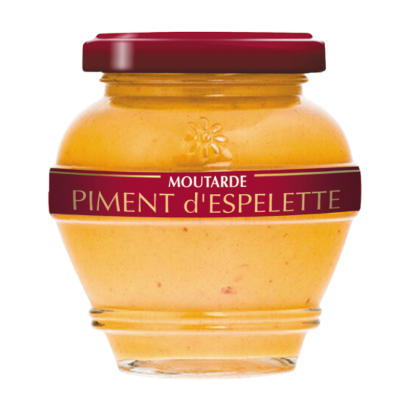 Moutarde au piment d&#39;Espelette