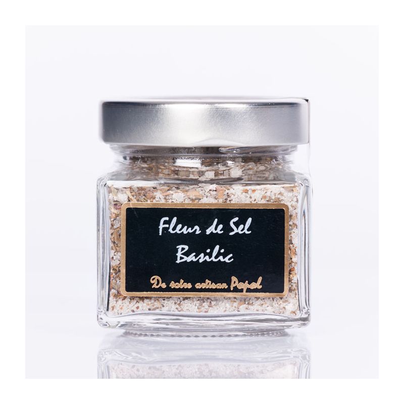 Fleur de sel Basilic