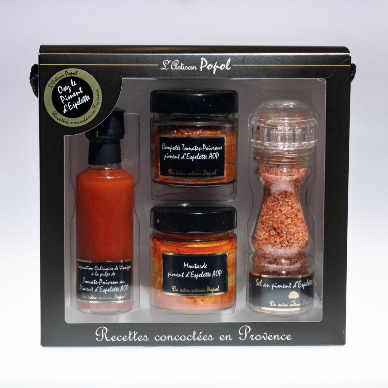 Coffret autour du Piment d&#39;Espelette