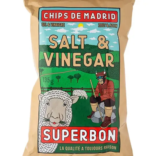 Chips de sel et de vinaigre