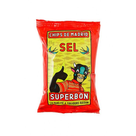 Chips au sel