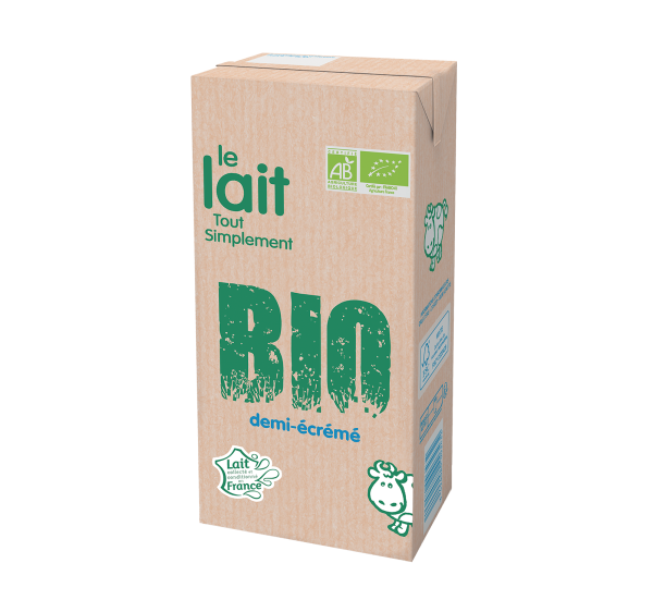 LAIT DEMI ECREME Litre