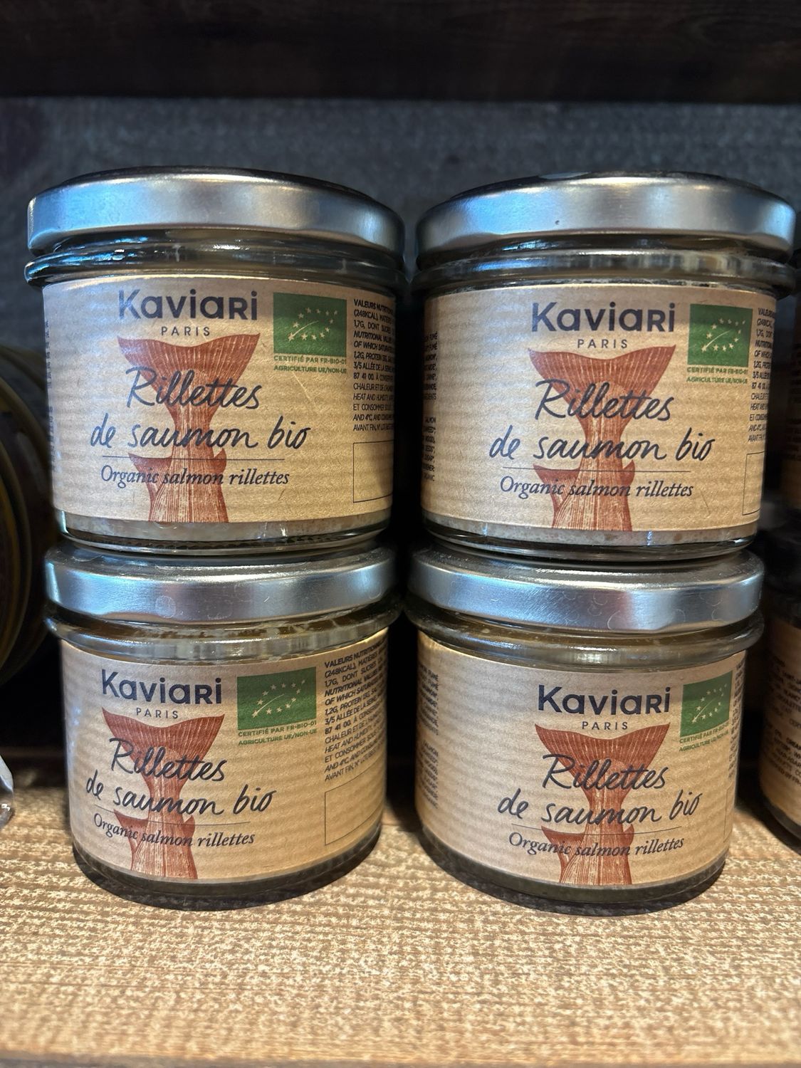 Rillettes de saumon bio