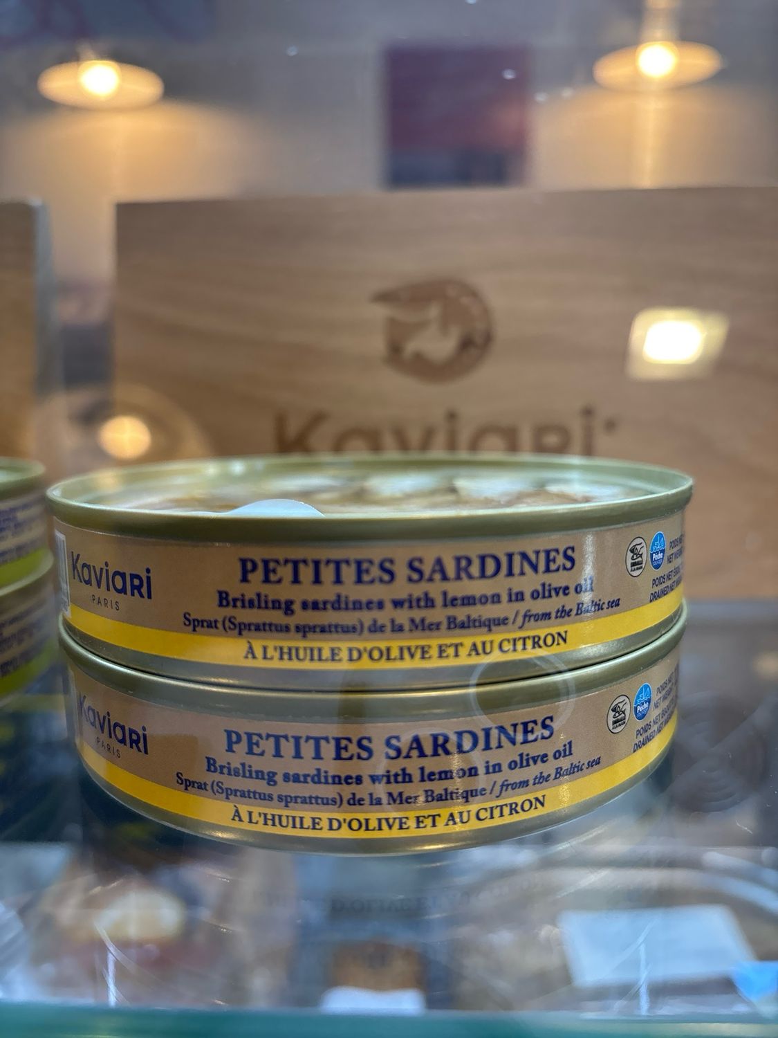 Petites sardines à l’huile d’olive et au citron