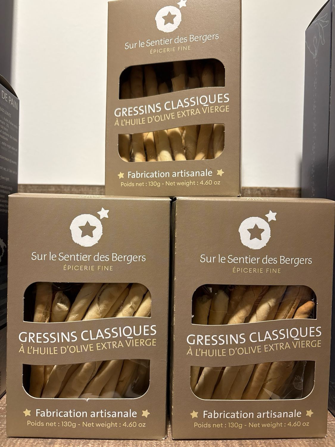 Gressins à l’huile d’olive