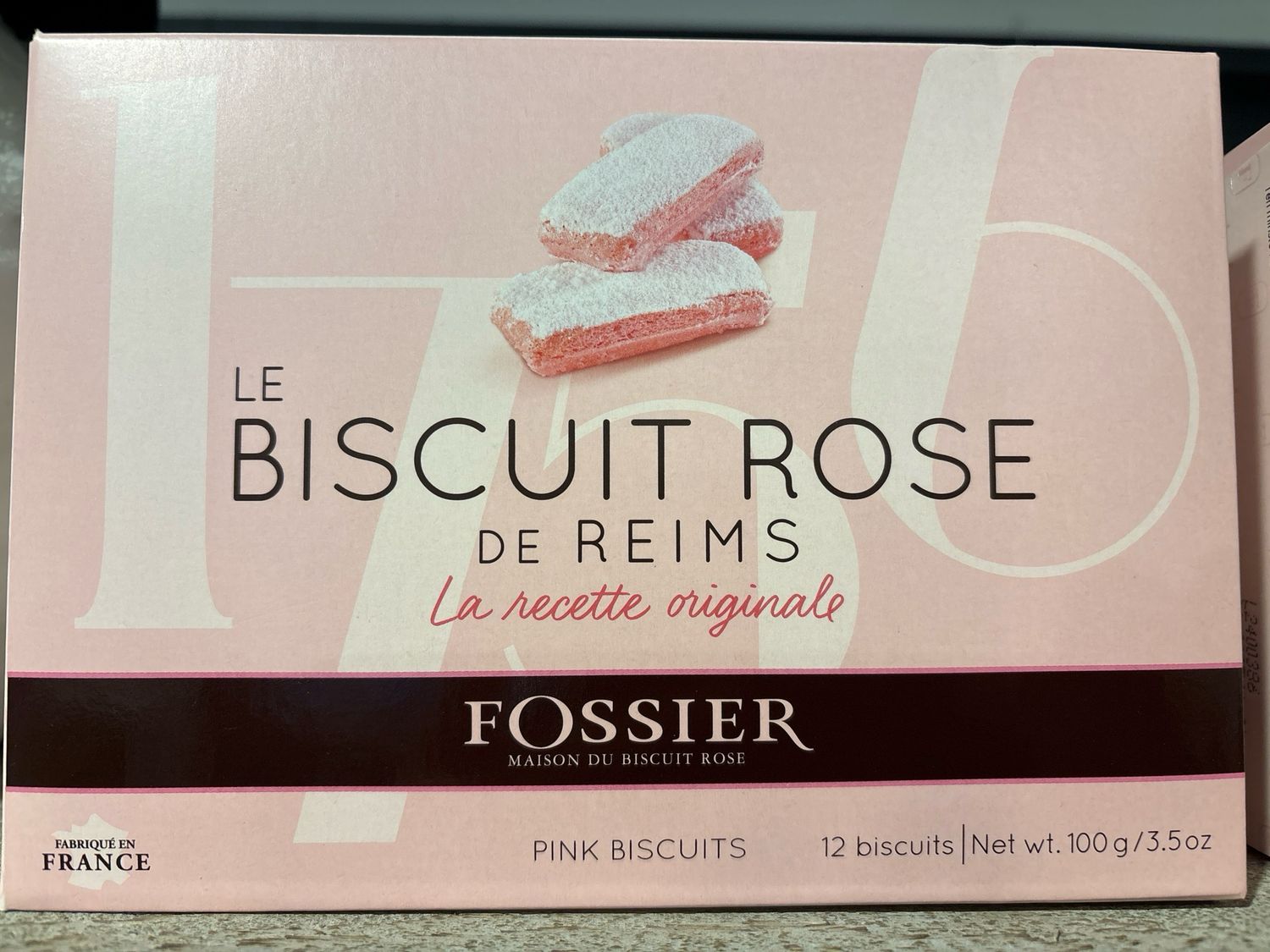 Biscuit rose de Reims