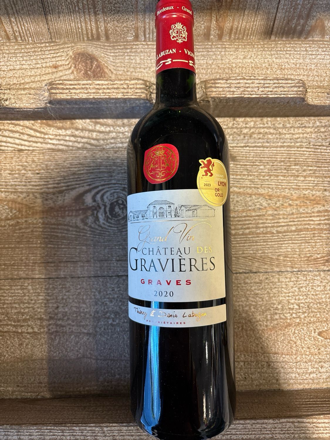 Bordeaux rouge Château Gravières