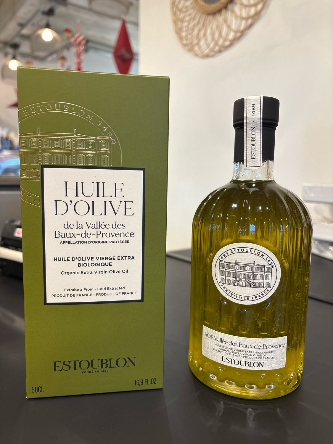 Huile d’olive AOP Vallée des Baux-de-Provence 500ml