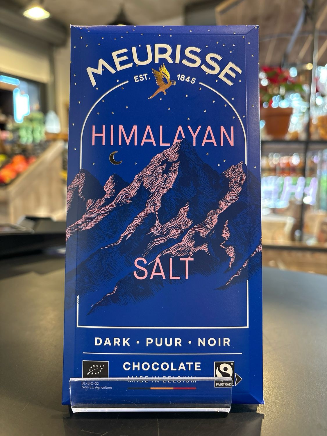 Chocolat noir au sel de l’Himalaya Meurisse