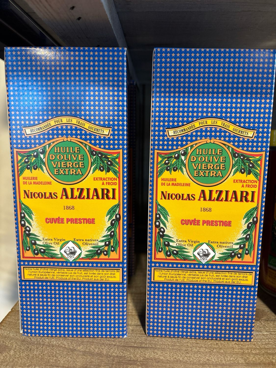 Huile d’olive ALZIARI CUVÉE PRESTIGE 500ml