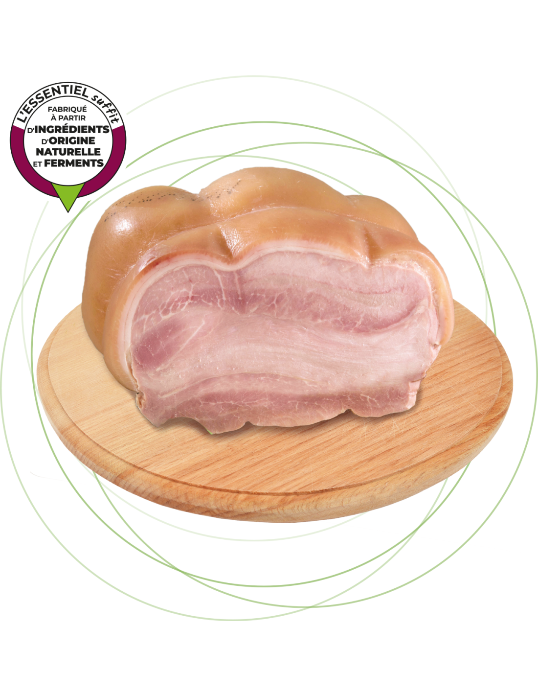 JAMBON CUIT 3 NOIX 200g