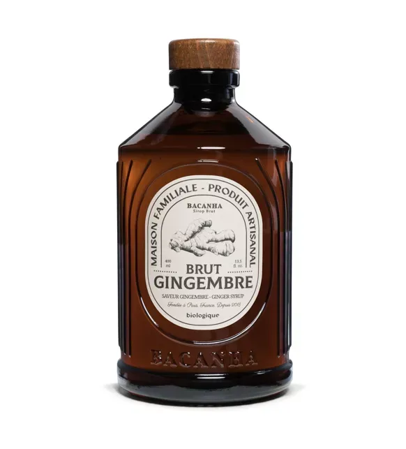 Sirop brut de Gingembre bio