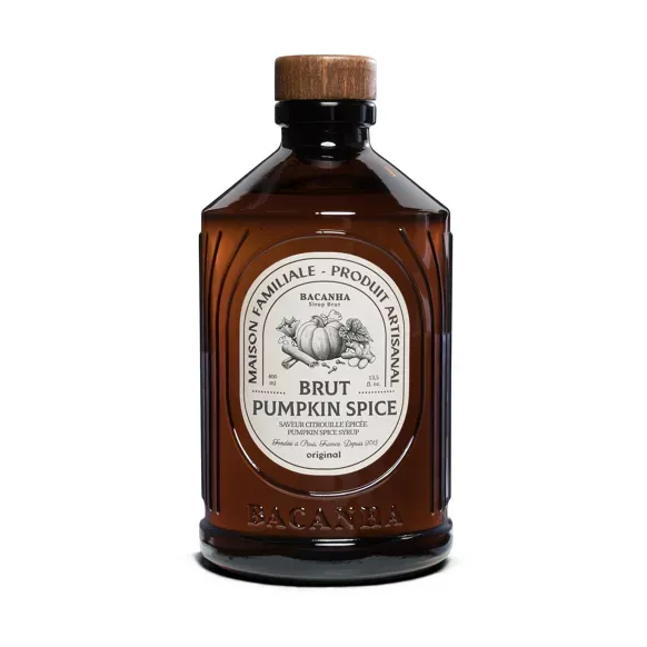 Sirop brut de Pumpkin spice