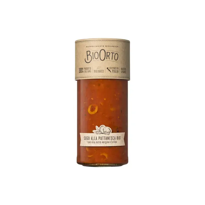 Sauce puttanesca biologique