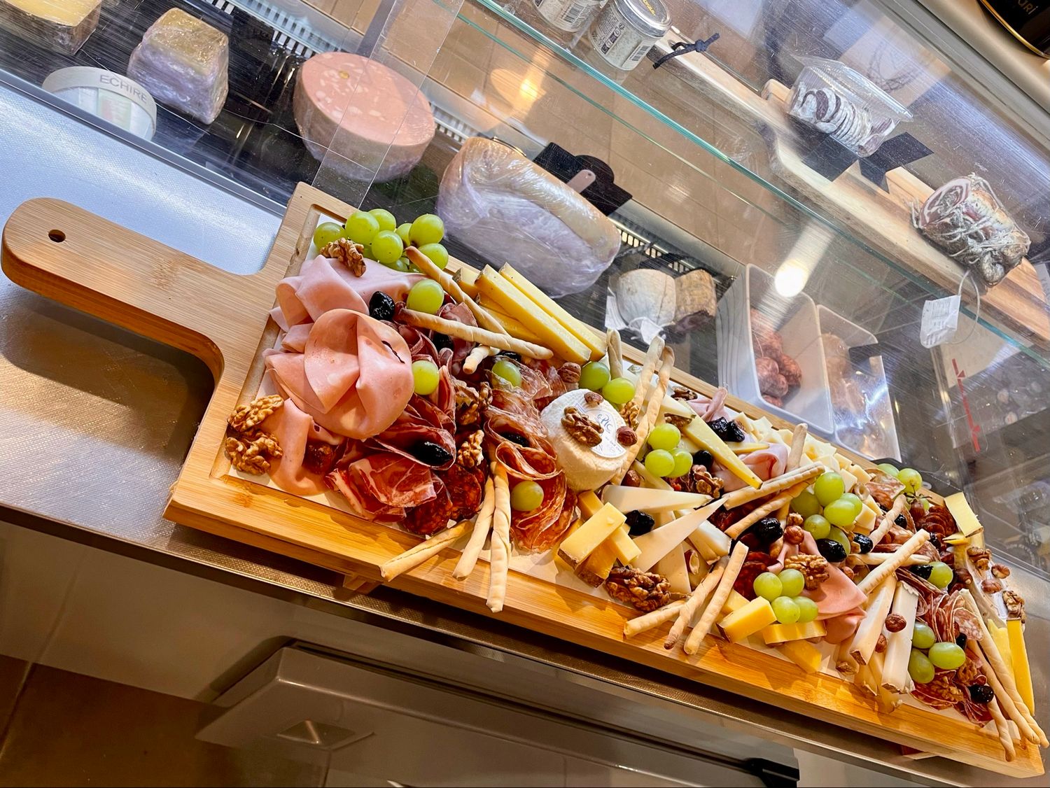 Plateau mixte fromages &amp; charcuteries