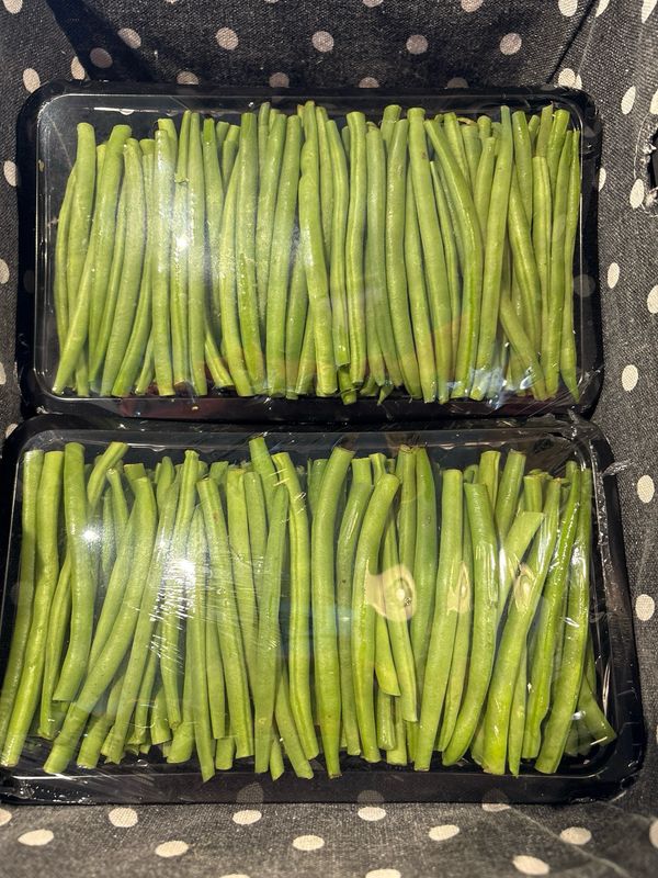 Haricots verts Éboutés