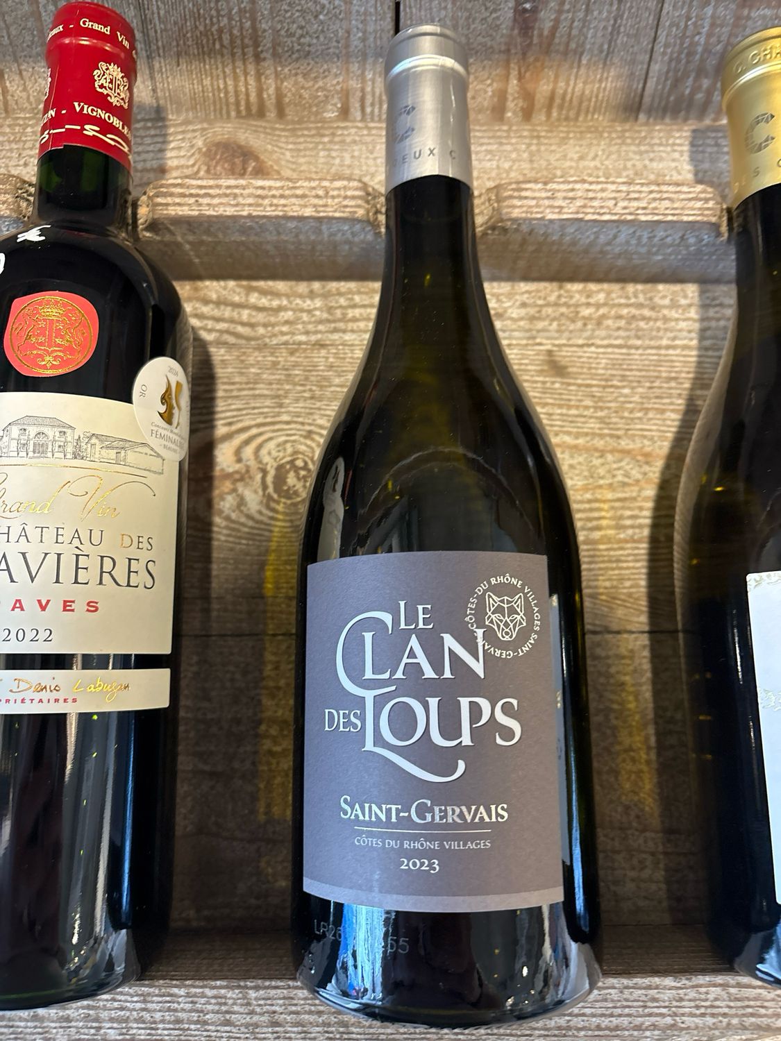 Vin blanc Le Clan des Loups