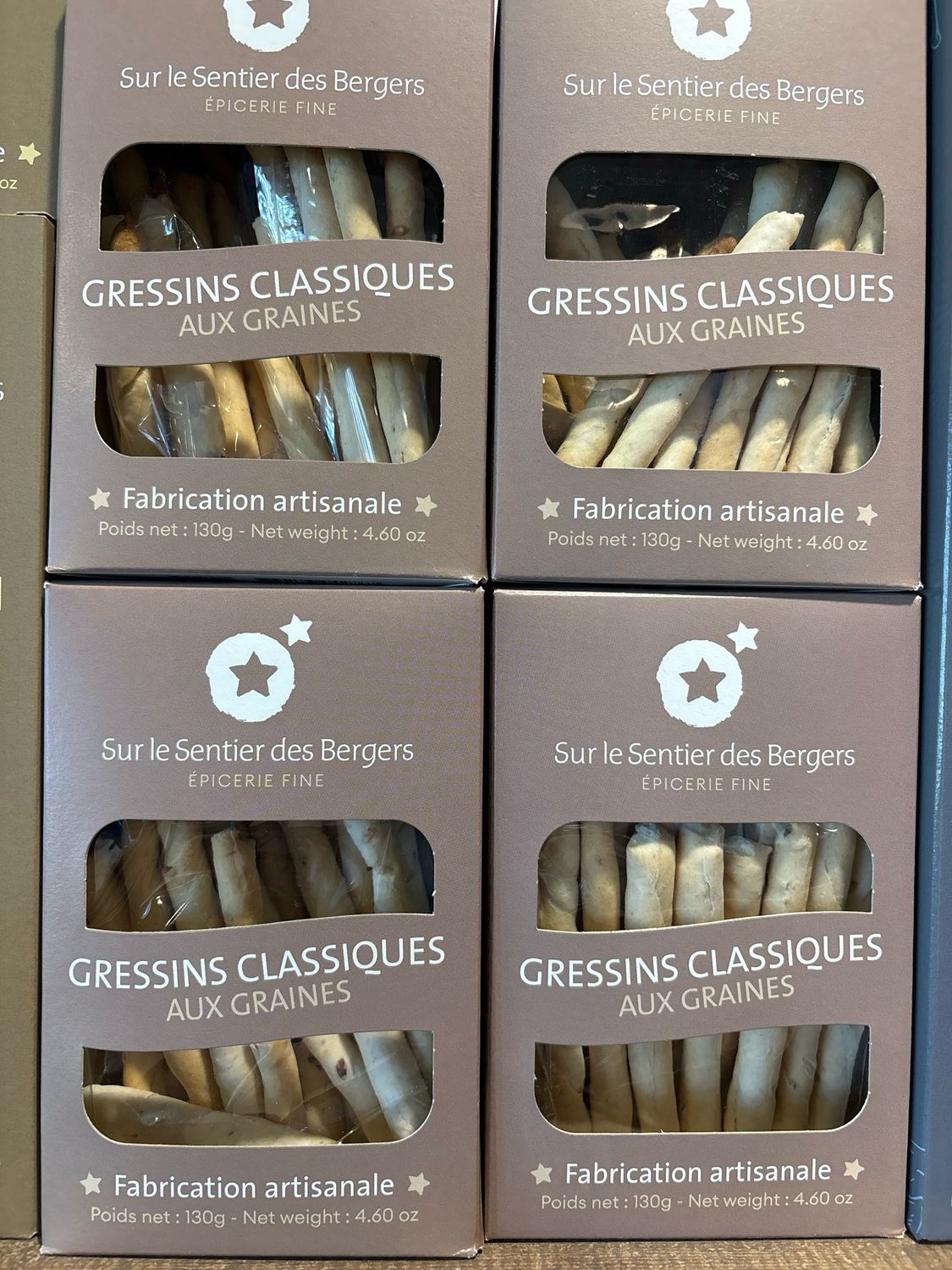 Gressin classique aux graines
