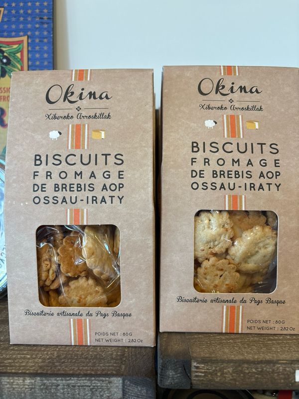Biscuits fromage de brebis Pssau Iraty