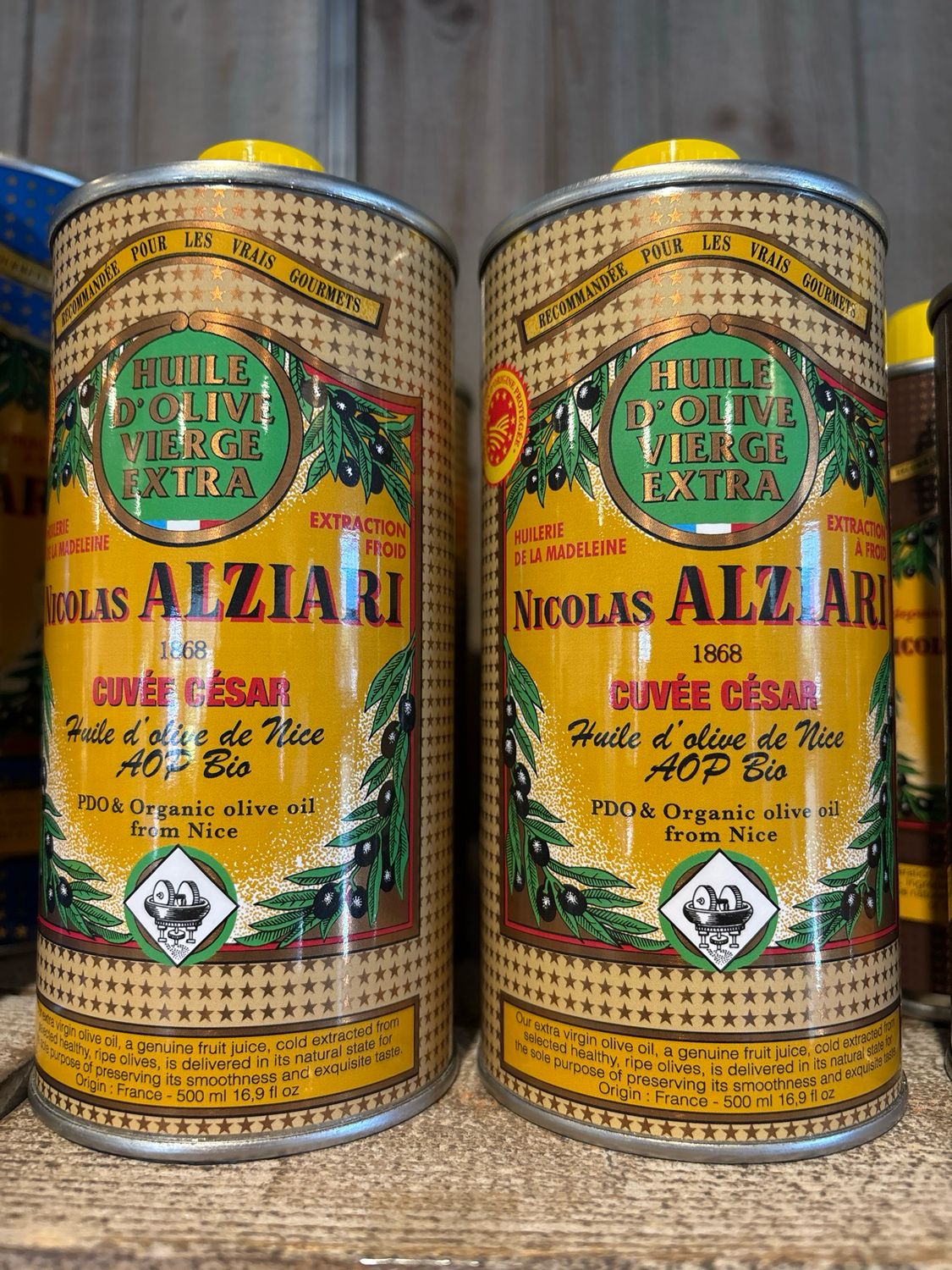 Huile d’olive ALZIARI Cuvée César 500ml