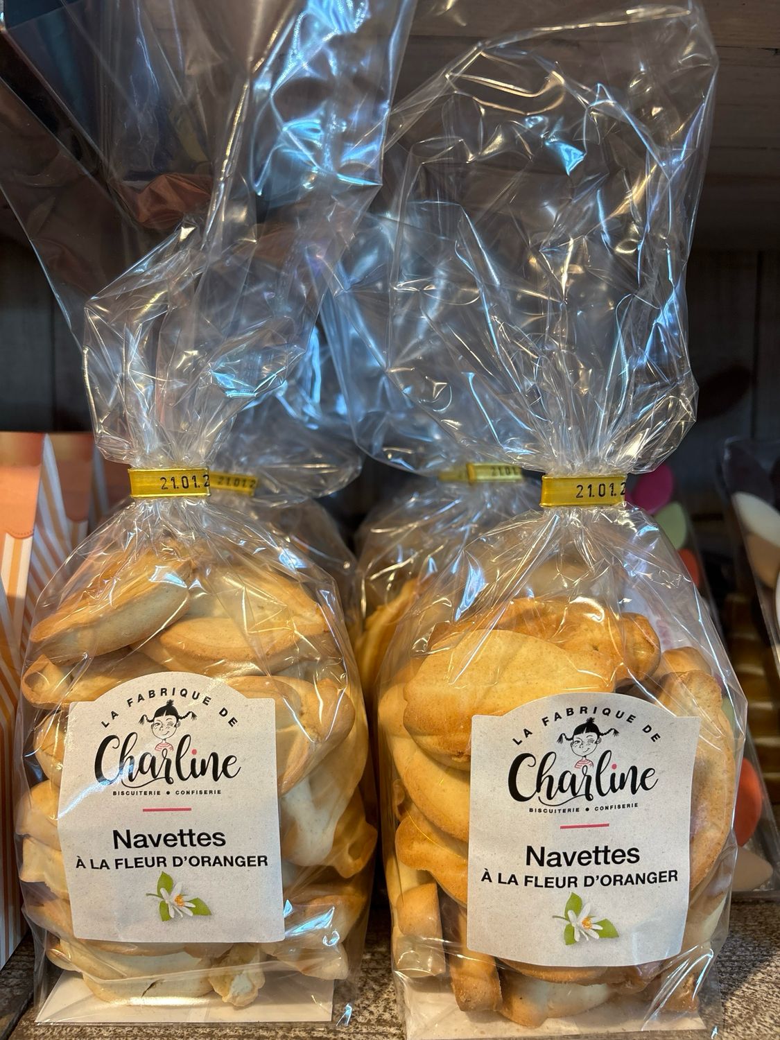 Navettes à la fleur d’oranger 250g