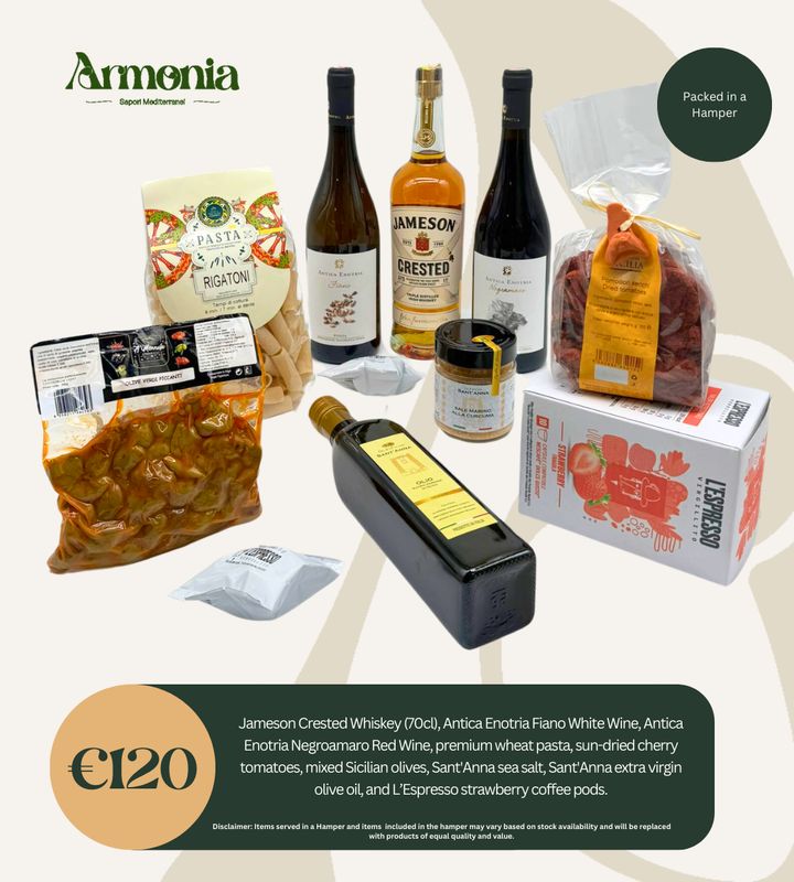 Whiskey &amp; Wine Connoisseur’s Hamper