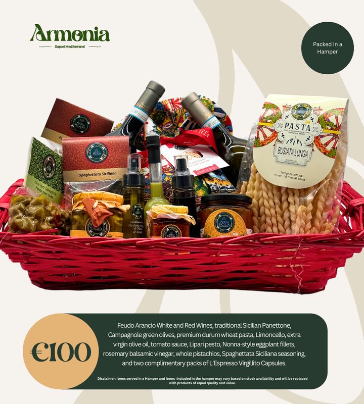 Sicilian Heritage &amp; Wine Hamper