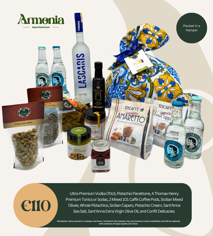 Luxury Spirits &amp; Sicilian Treats Hamper