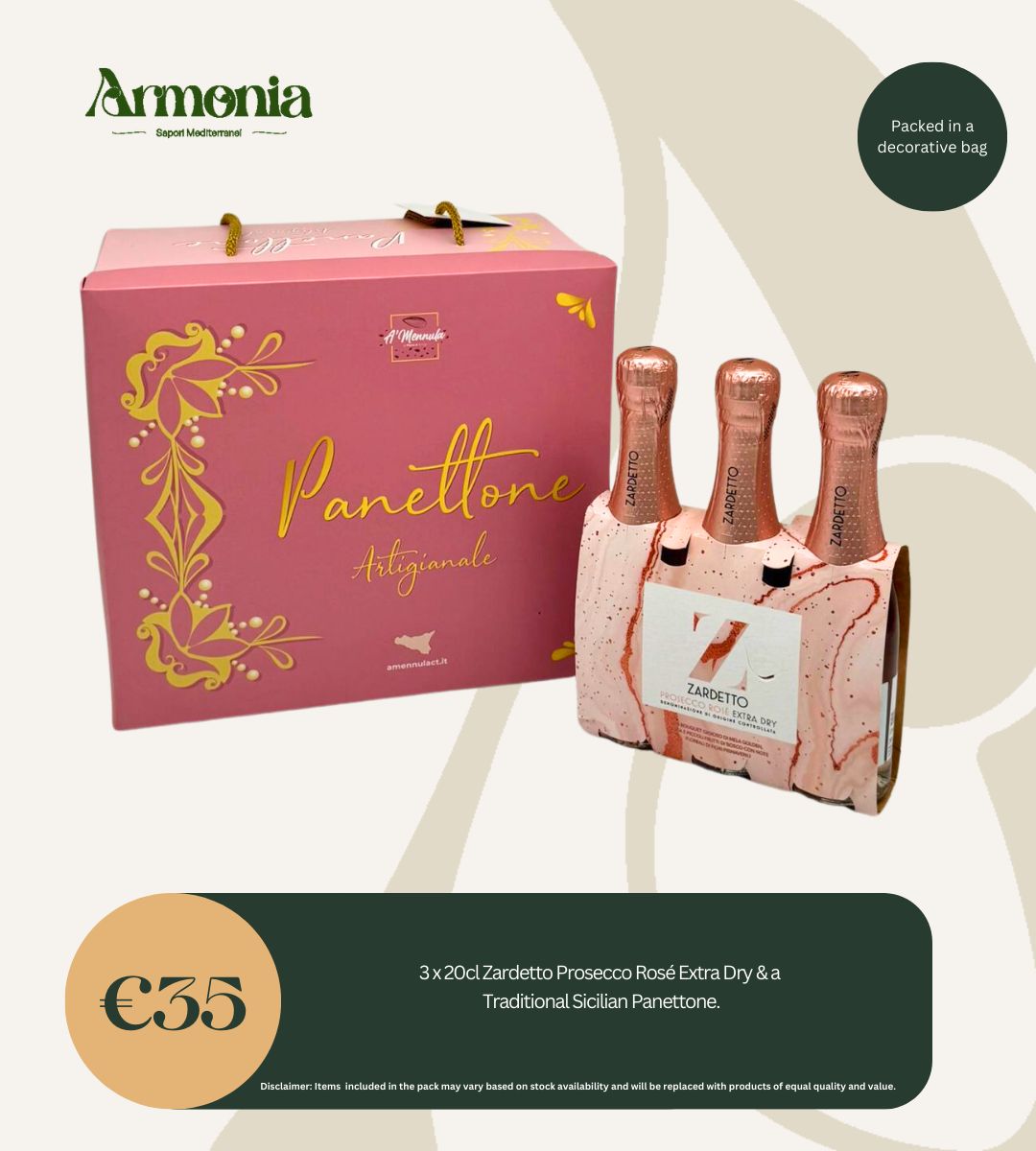 Prosecco &amp; Panettone Gift Set