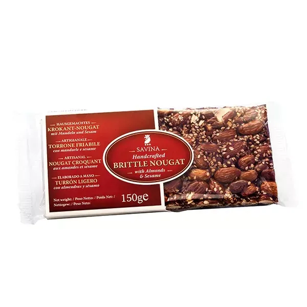Brittle nougat with Almonds &amp; Sesame