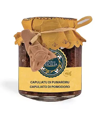 ¨Capuliatu di pumaróru¨ capuliato di pomodoro 180 gr