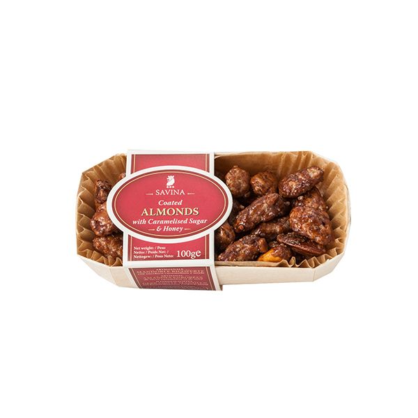 Coated Almonds with Caramelised Sugar &amp; Honey