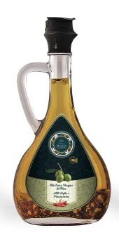Cond. in olio extra vergine di oliva all&#39; aglio e peperoncino 10cl