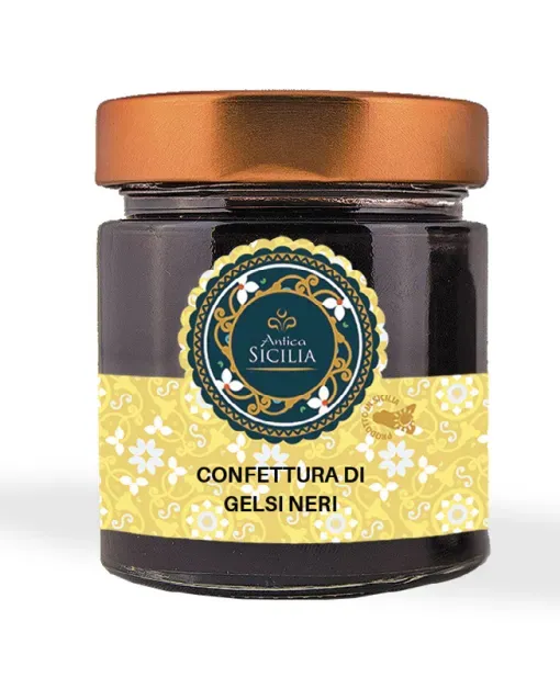 Confettura extra di Gelsi neri 210 gr