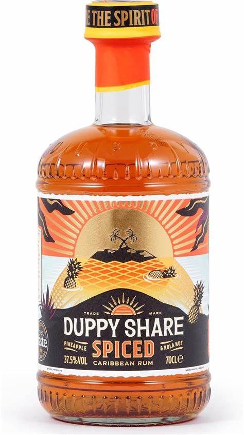 Duppy Share Spiced Rum 70cl