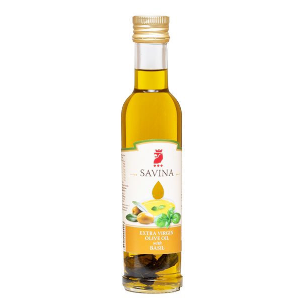 Extra Virgin Olive Oil with Basil