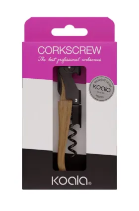 Koala AC Wood Effect Corkscrew