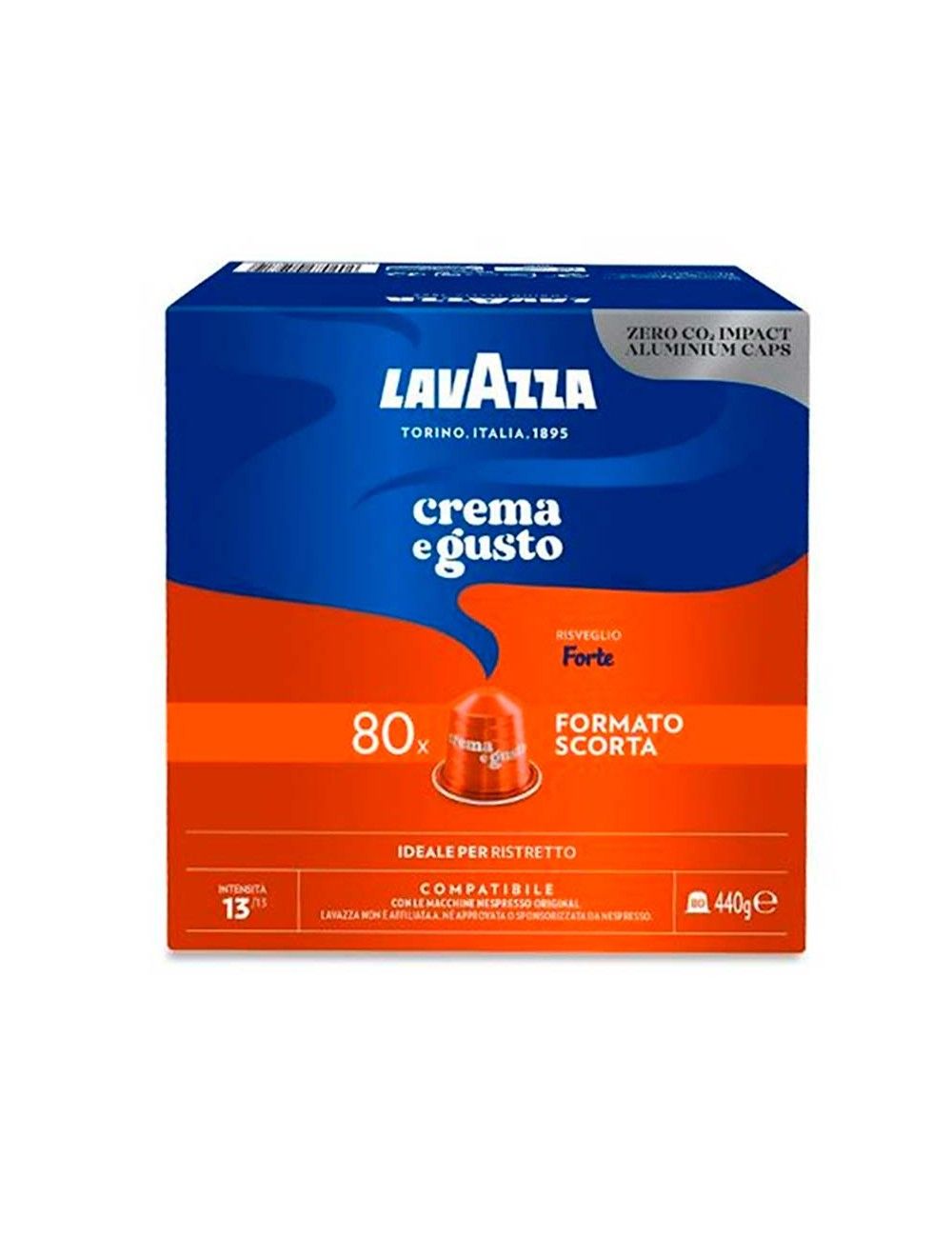 Lavazza Crema E Gusto Forte Aluminium Caps