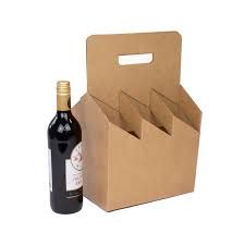 Cardboard wine holder