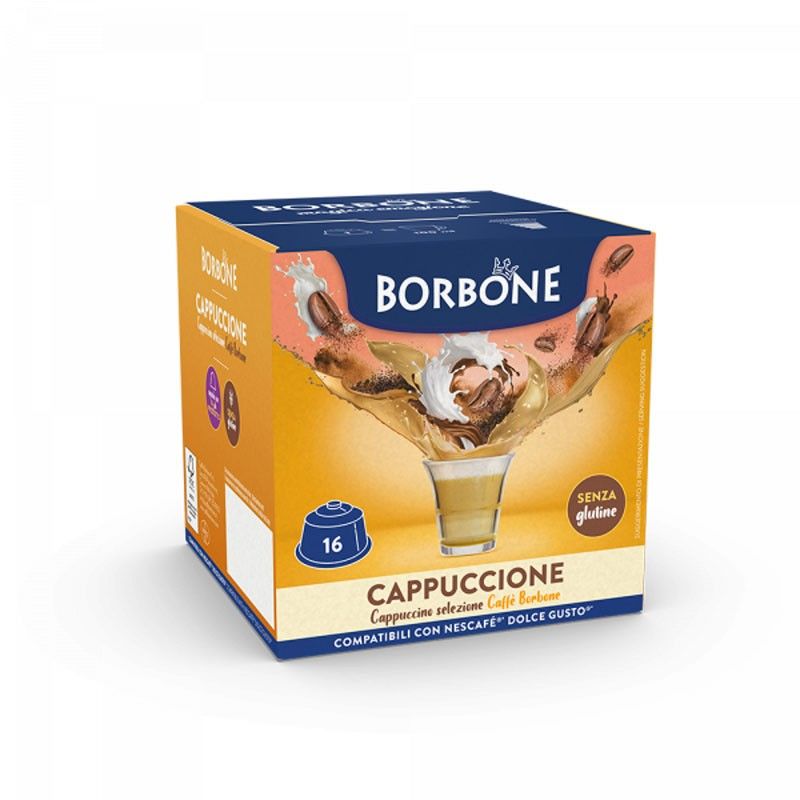Caffe Borbone Cappuccione Dolce Gusto Compatible 16pcs