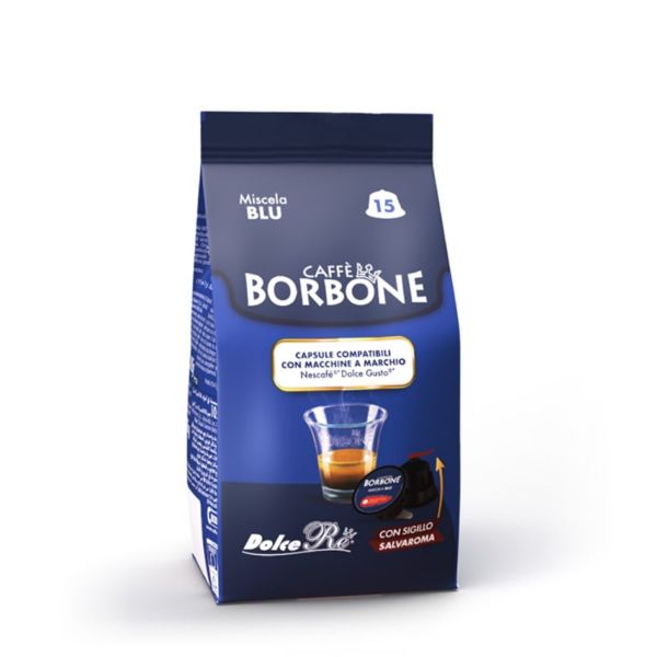 Caffe Borbone Miscela Blu Dolce Gusto Compatible 15pcs