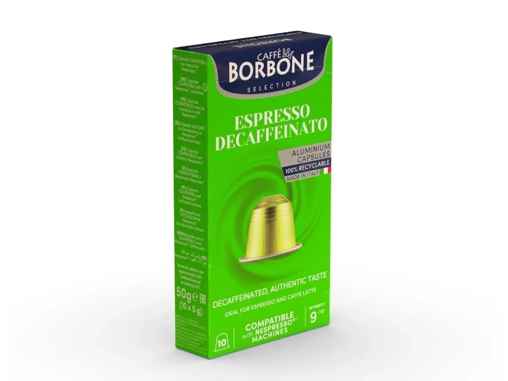 Caffe Borbone Espresso Decaffeinato Compatible Nespresso 10pcs
