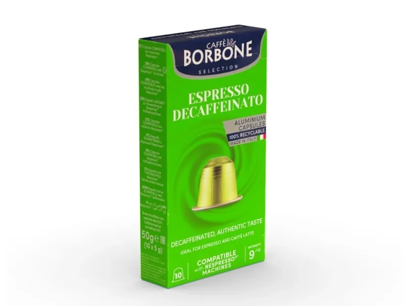 Caffe Borbone Espresso Decaffeinato Compatible Nespresso 10pcs