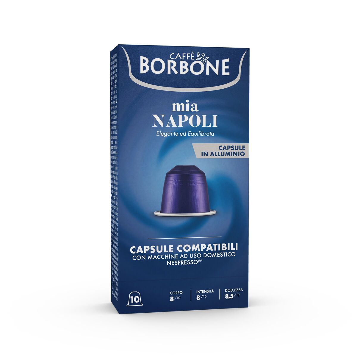 Caffe Borbone Miscela Napoli Compatible Nespresso 10pcs