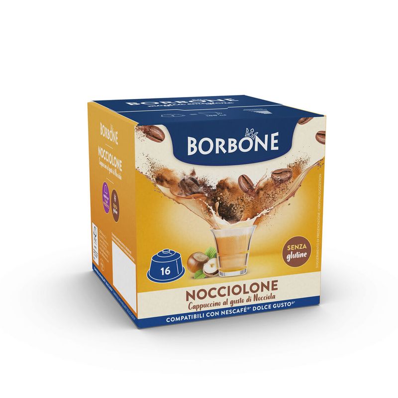 Caffe Borbone Nocciolone Dolce Gusto Compatible 16pcs