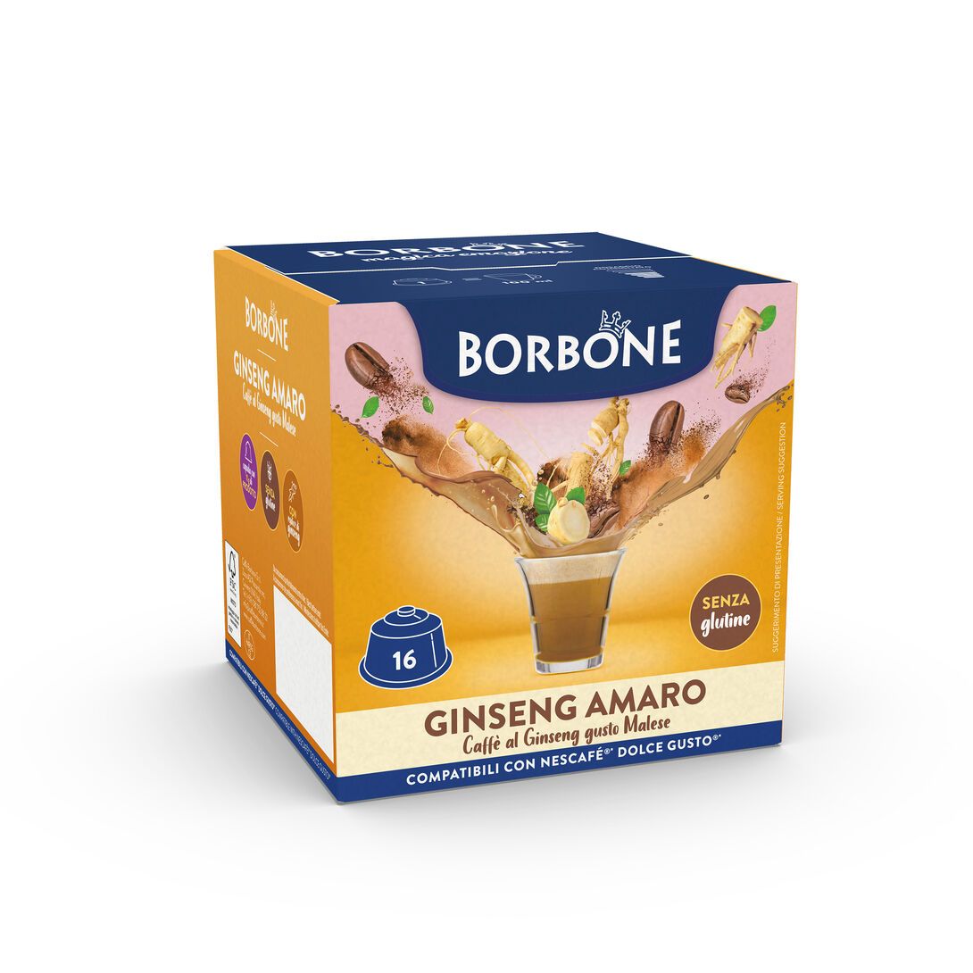 Caffe Borbone Super Ginseng Dolce Gusto Compatible 16pcs